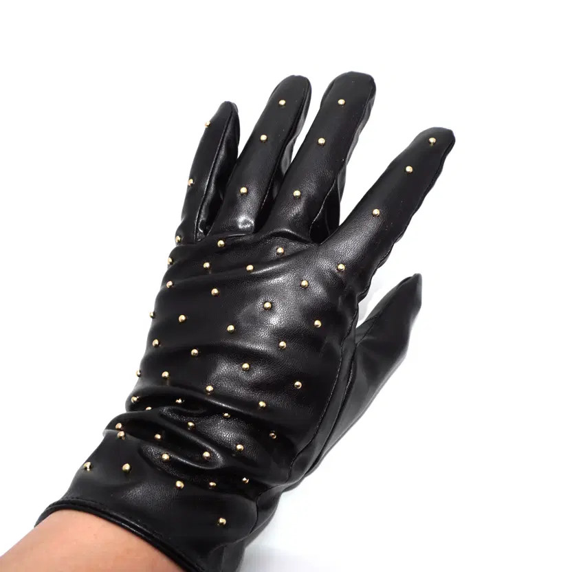 Leather Gloves - Touchscreen Compatible, 24cm - image 1