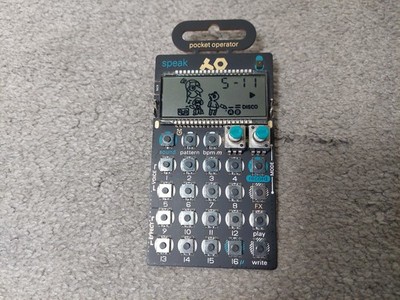 Teenage Engineering PO-35 speak Pocket Operator Vocal Synthesizer Sampler