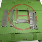 Gi Joe 1984 Killer Whale Parts Vertical Vane, Link Bar + Original ARAH Hasbro