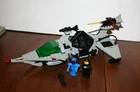 Vintage 1985 Lego Classic Space 6891: Gamma V Laser Craft - 100% Complete!
