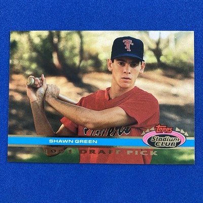 Shawn Green 1991 Topps Stadium Club Sky Dome Rookie #67 MLB Toronto Blue Jays