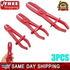 3PCS Hose Clamp Plier Brake Radiator Tool Fuel Water Brake 1/2" to 3/4" USA