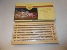 New Mrs. Anderson's Baking Bread Cutter Slicing Guide with Crumb Catcher