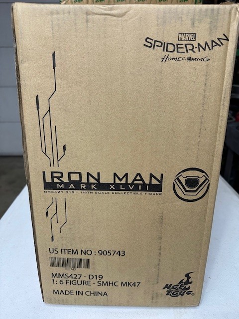 Hot Toys Diecast Spiderman Homecoming Iron Man Mark XLVII 47