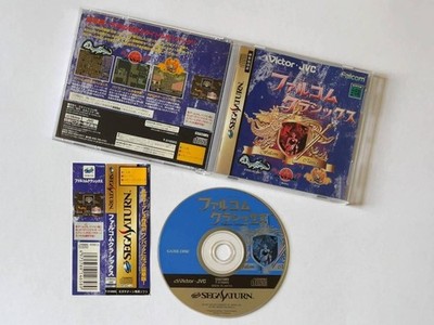 Falcom Classics SegaSaturn SS T-31503G 1997 NTSC-J SEGA Victor Role-playing OBI