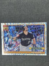 Cal Raleigh 2026 Topps Crackle 1991 35th Anniversary Card