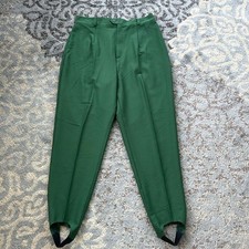 Vintage New Concepts Stirrup Pants Green 16