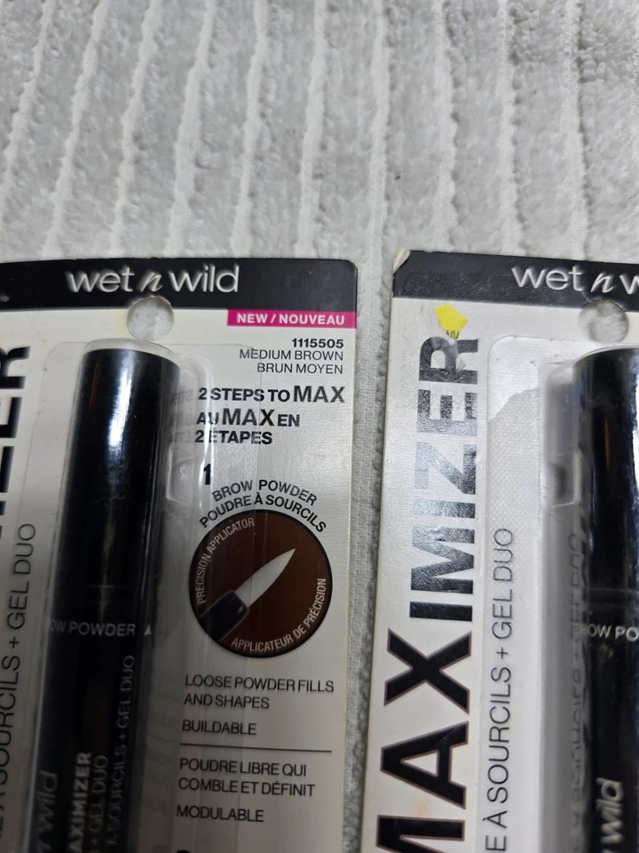 Wet n Wild Brow Maximizer Powder + Gel Duo 3.5 ml / 0.11 fl oz - Lot of 5 (M - Image 4 of 4