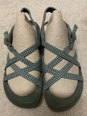 Merrell Air Cushion Memory Foam Size 8 Dusty Olive Green strappy sandals 2352603