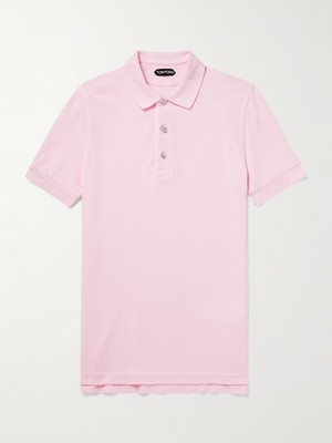 Tom Ford Cotton-Pique Polo Shirt $450 size XL(52)