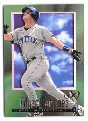 1997 SkyBox EX-2000 - Edgar Martinez #42 Seattle Mariners