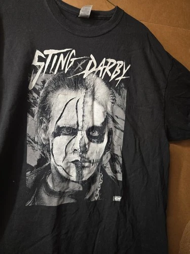 Sting / Darby  Tag Team Shirt Great Condition L Size Gildan Cotton