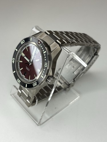 Zelos Swordfish 40mm Titanium Blood Moon Meteorite Dial NEW SOLD OUT - Zdjęcie 8 z 13