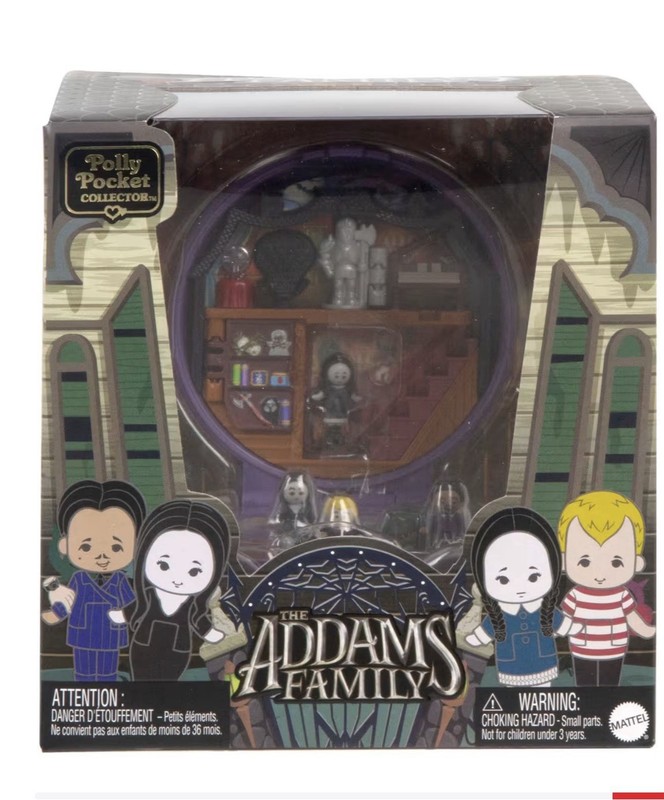 Polly Pocket Addams Family NRFB-HXW25