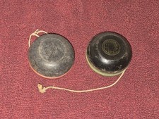 Duncan Wooden Set Of 2 Yo -Yo's Genuine Beginner See Pics