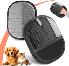Pet Hair Removal Glove for Dogs Cats, Newly Upgraded Reusable Electrostatic Pe