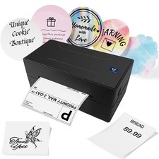 Thermal Label Printer Bluetooth-compatible Shipping Label Printer X4 4X6inch New