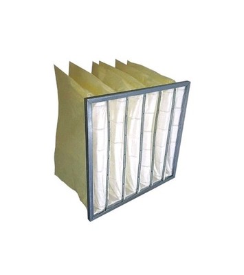 GRAINGER 2JUW6 Pocket Air Filter,24x24x12,MERV 14 2JUW6. 1pk