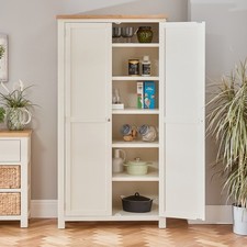 Cotswold Cream Double Shaker Pantry/Linen Cupboard- SLIGHT SECONDS- WT55-F615