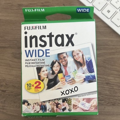 Fujifilm Instax Wide Color Instant Film 20 Photos Exp 2023-10