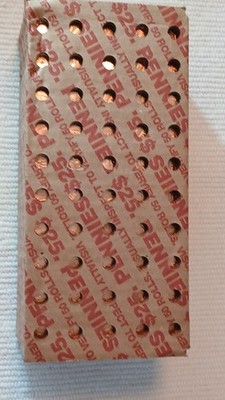 2014 P 50 Roll Sealed Box of Lincoln Shield Penny Cent Philly Mint BU UNC OBW