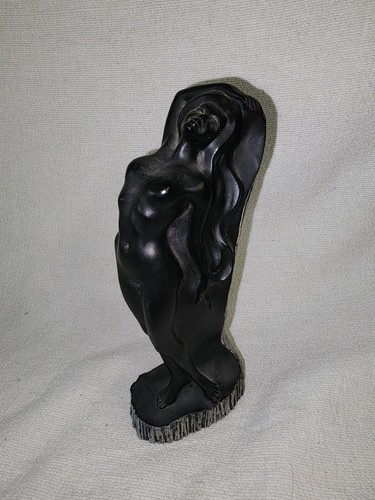NANI Beauties with Black Coral Sculpture by Frank Schirman 1967 Made in Hawaii