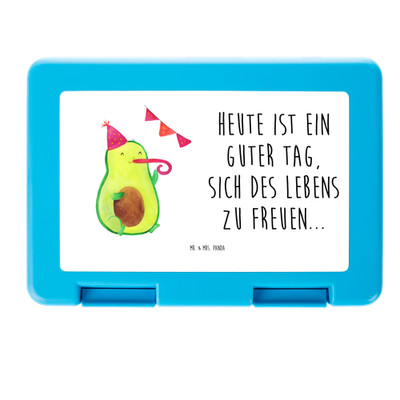 Lunchbox Avocado Party - Geschenk Bentobox Brotbehälter Geburtstag Jubiläum