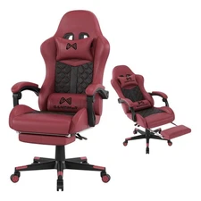 Gaming Chair 400 lbs Adult Chair High Back Computer Chair with Footrest