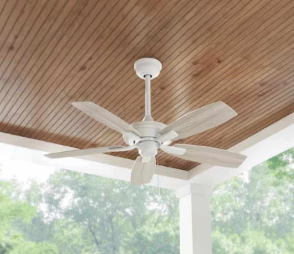 Hampton Bay White Ceiling Fans 42 in Fan Width for sale | eBay