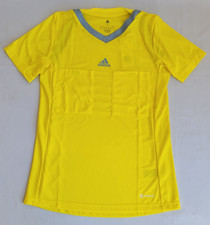 Womens Size Small Bright Yellow Adidas Referee 22 Jersey HF5975
