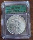 2005 Silver Eagle $1 .999 Fine Dollar Coin Bullion ICG MS70