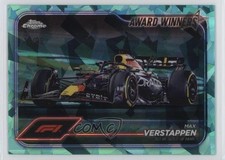2024 Topps Chrome Sapphire Edition Formula 1 Aqua 15/99 Max Verstappen #182 vv7
