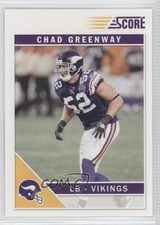 2011 Score Glossy Chad Greenway #160 o6n