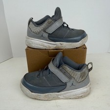 Jordan Max Aura 3 Toddler Cool Grey Sneakers DA8023-005 Size 10C