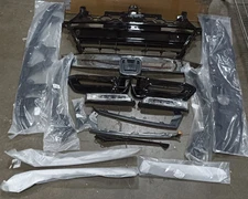 18PC For Accord 18 - 20 Chrome Grille Molding Fog light Bumper Headlight Bracket