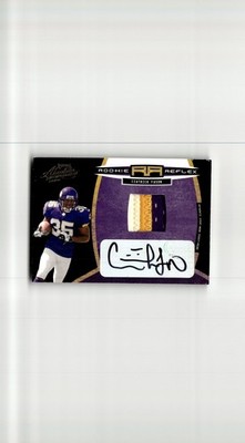 2005 Playoff Absolute Ciatrick Fason Rookie Reflex Jersey Autographs #/100 #RR-5