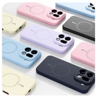 For OPPO Find X9 Pro, Shockproof Wireless Charge Soft Liquid Silicone Cover Case