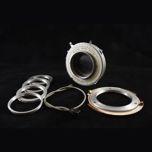 Kodak No4 Acme Synchro Shutter with Lens rings and MPP sync lead | TESTED