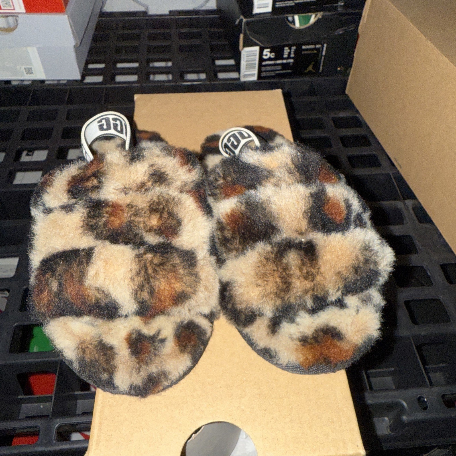 Ugg Tfluff Yeah Slide Leopard - image 3