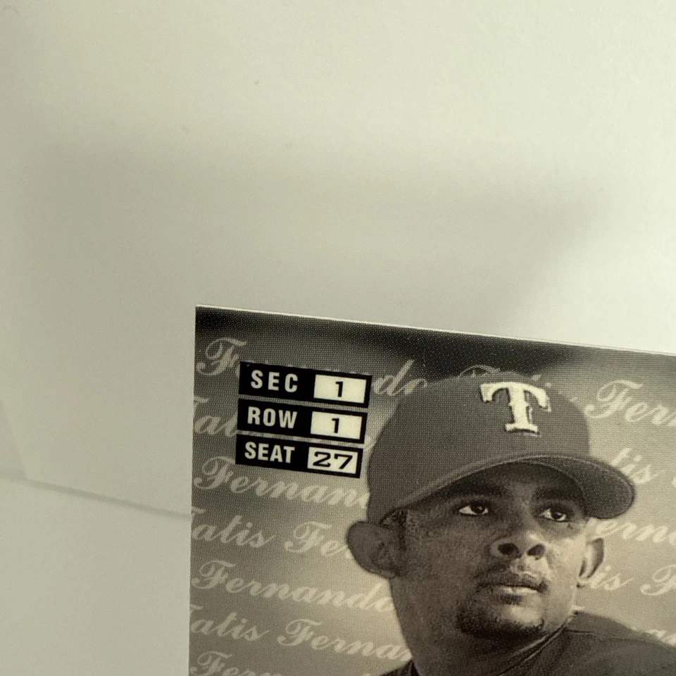 Flair Showcase Legacy Collection 1998 fila 1 asiento 27 Fernando Tatis Sr #40/100 Foto 4 de 4