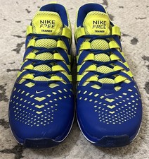 Nike Free Trainer 5.0 V4 Volt Hyper Blue for Sale  display picture 3