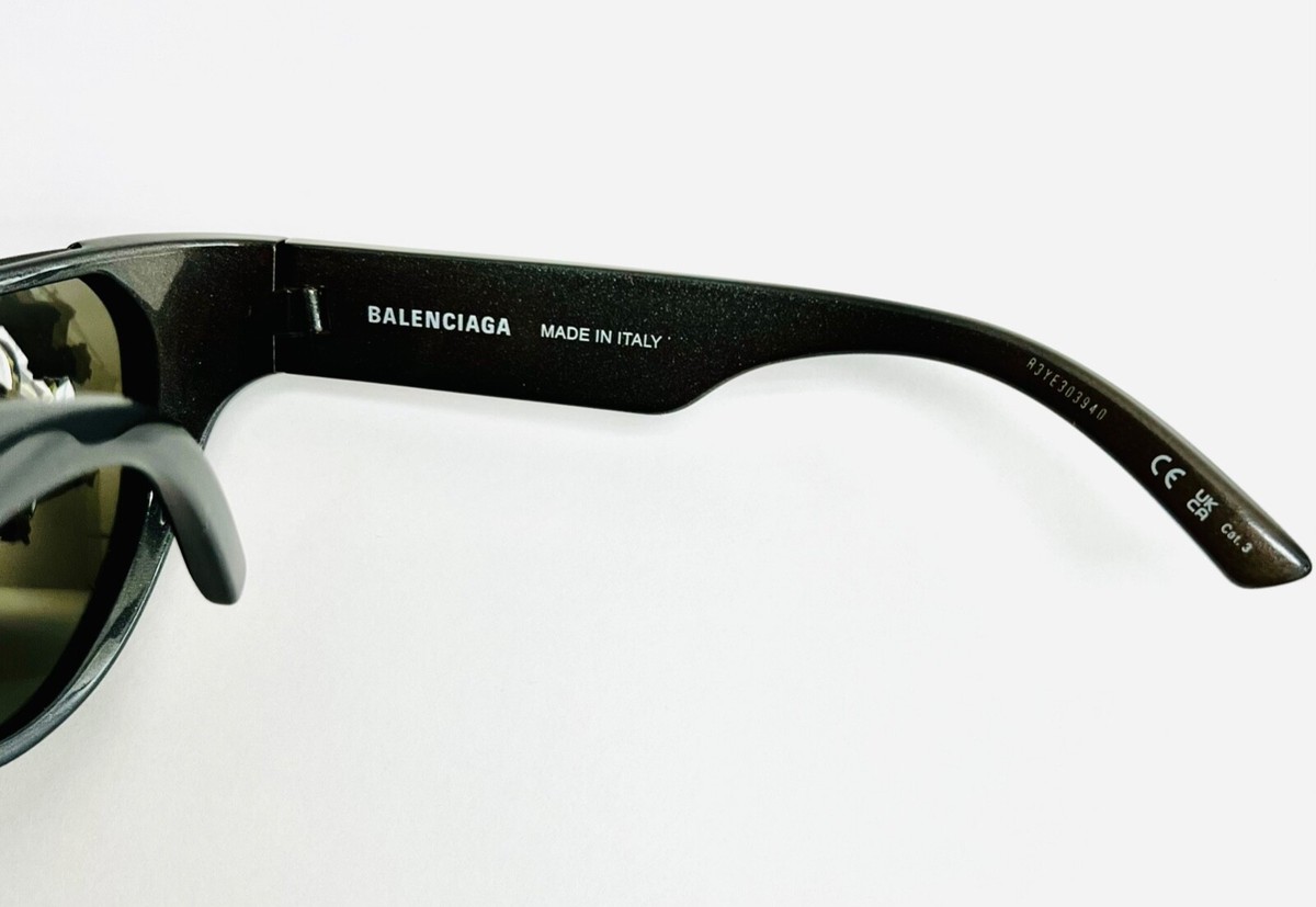 BALENCIAGA XPANDER BUTTERFLY 0201 Brown Silver Unisex Mask BALENCIAGA XPANDER BUTTERFLY 0201 Brown Silver Unisex Mask