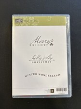 Stampin Up Bright Christmas, UM Rubber