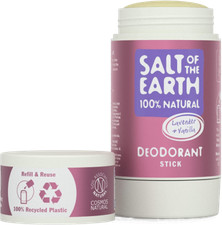 Salt of the Earth, Lavender  Vanilla Vegan Natural Deodorant Stick 84g