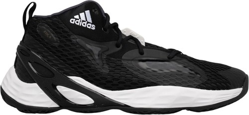 New NWB Mens Adidas Exhibit A Mid Black Basketball Shoes  display picture 2