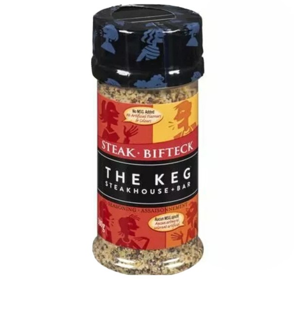 The Keg Steak Seasoning Gluten No MSG 180g/6.3oz Imported from Canada for sale online eBay