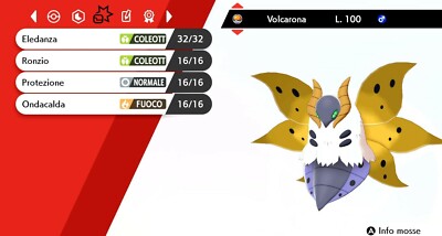Slither Wing Volcarona Paradox Shiny Or Non ✨ Competitive Pokémon Scar – Shiny Living Dex - Foto 7