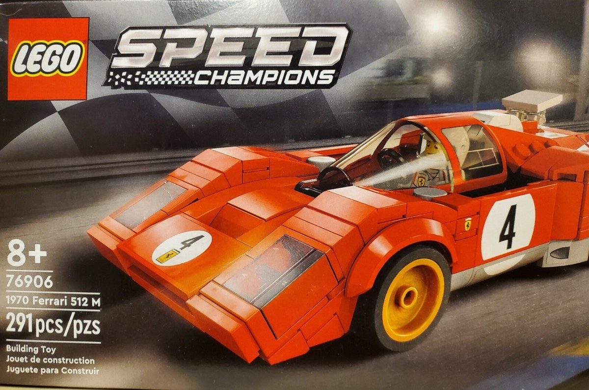 LEGO Speed Champions 76906 1970 Ferrari 512 M Brand New In Box