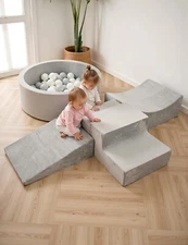 🔥NEW 5-Piece Foam Playset for Toddler Children w/ Ball Pit (Balls Not Included)