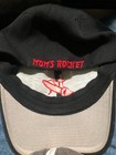 Mom's Rocket Baseball Hat Design On Front And Back Red And Black Size M/XL — photo 2